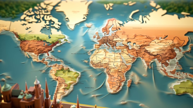 global map HD wallpaper photographic image