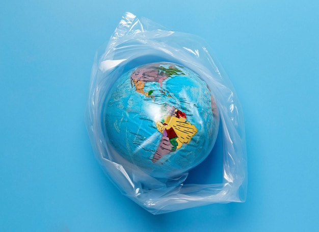 Photo global packed in a cellophane bag