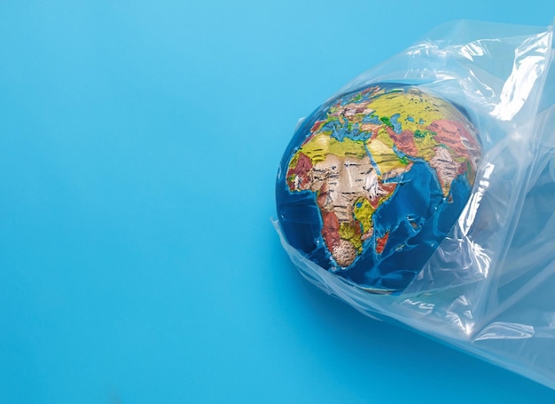 Global packed in a cellophane bag