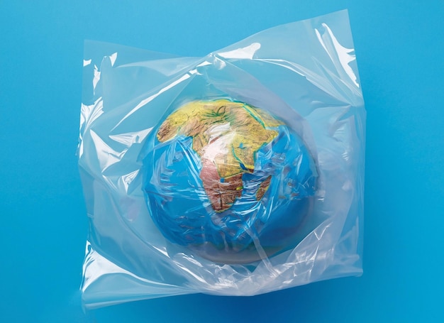 Global packed in a cellophane bag