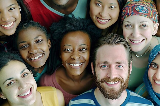 Foto background della giornata mondiale della popolazione diverse connessioni tra le persone