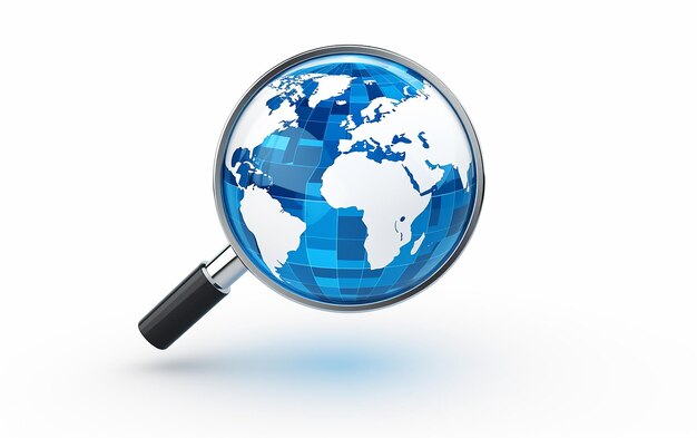 Photo global searching icon