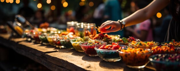 Premium Photo | Global Street Food Festival Exploring A World Background