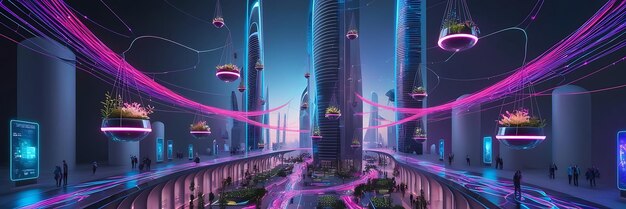 global structure networking and data connection concept computer networks internet technology business science