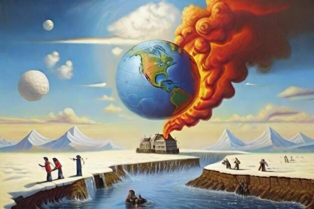 global_warming HD 8K wallpaper Stock Photographic Image