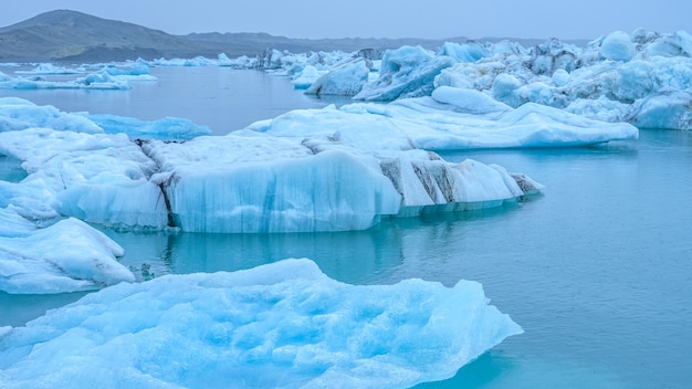 海の氷が溶けて地球温暖化 アイスランド