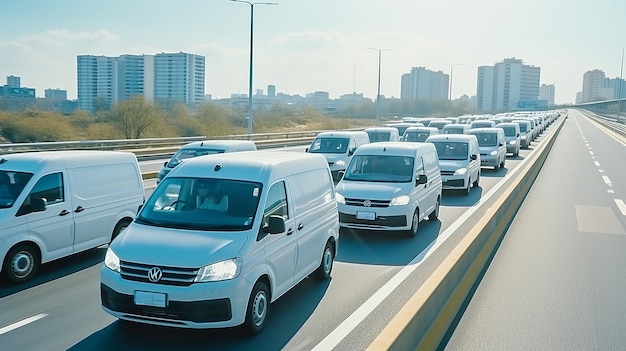 The Global Wheels HighSpeed Minivans Delivering Essentials Worldwide