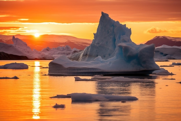 Globale opwarming en smeltende gletsjers