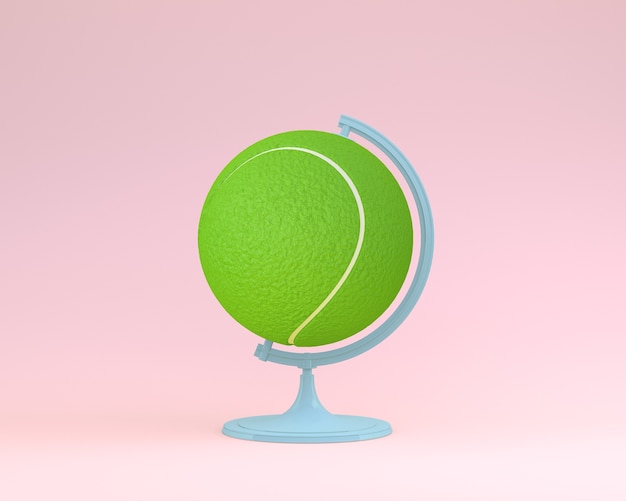 Globe bol orb Tennisbal concept