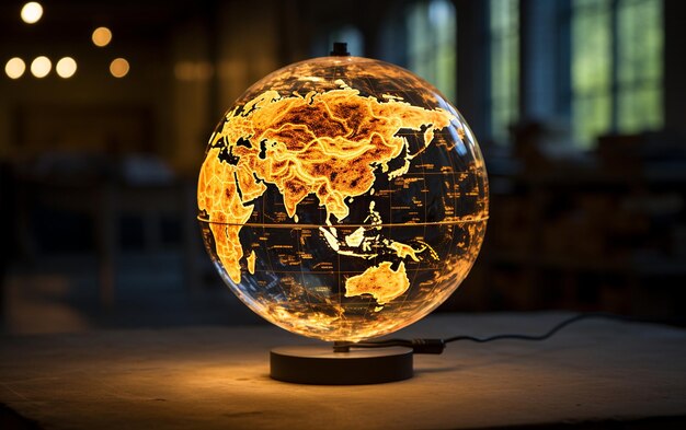 Photo globe fixture