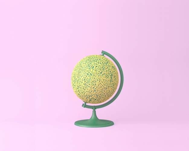 Globe sphere orb Cantaloupe concepts 