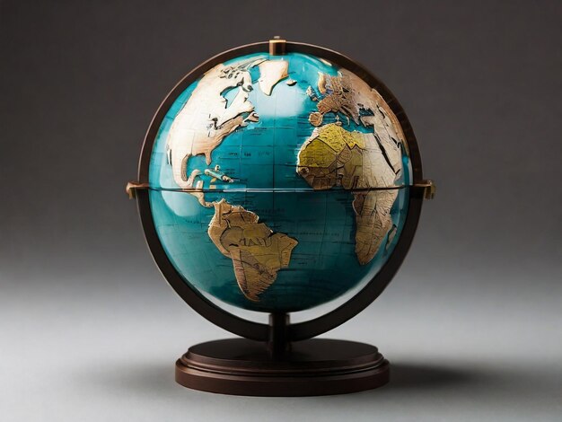 a globe with a globe with the word earth on it