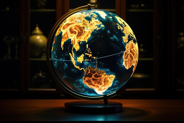 a globe with the world on it and the word world on the bottom