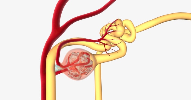 Photo glomerulonephritis is a group of renal conditions characterized by inflammation of the glomeruli within the kidney