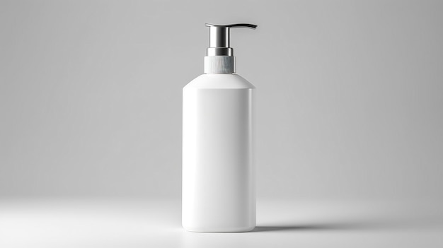 Glossy Lotion Pump Bottle Mockup