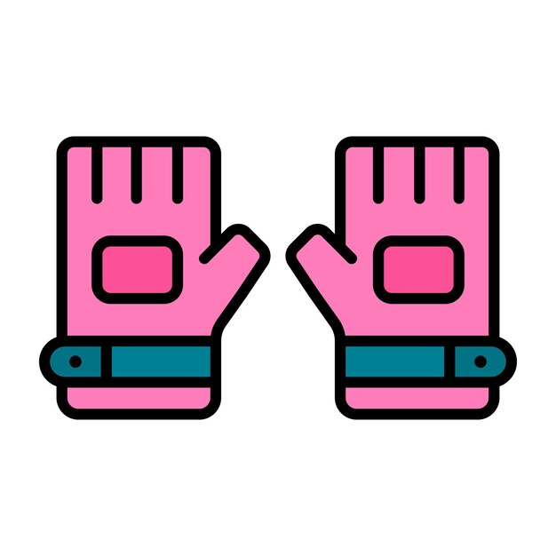 Glove Flat Illustration