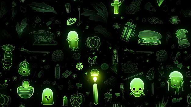 Photo glow in the dark halloween recipes