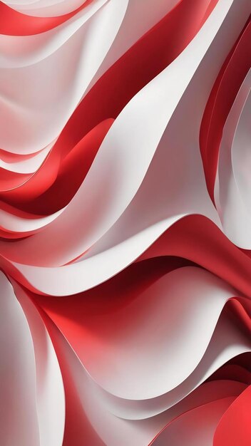 Glow red and white abstract background