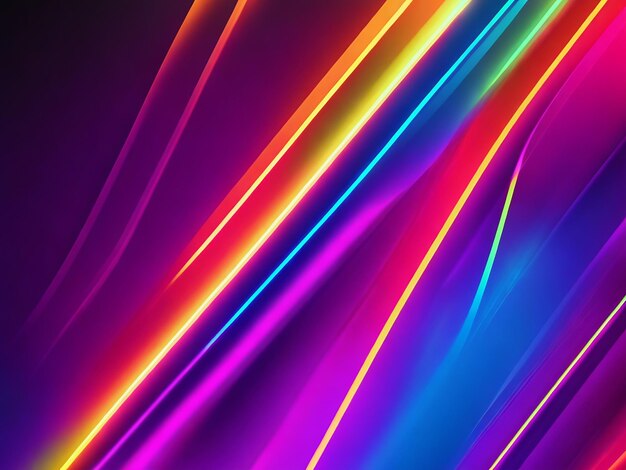 Glowing background abstract light background effects and neon background