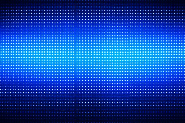 Glowing blue halftone pattern background