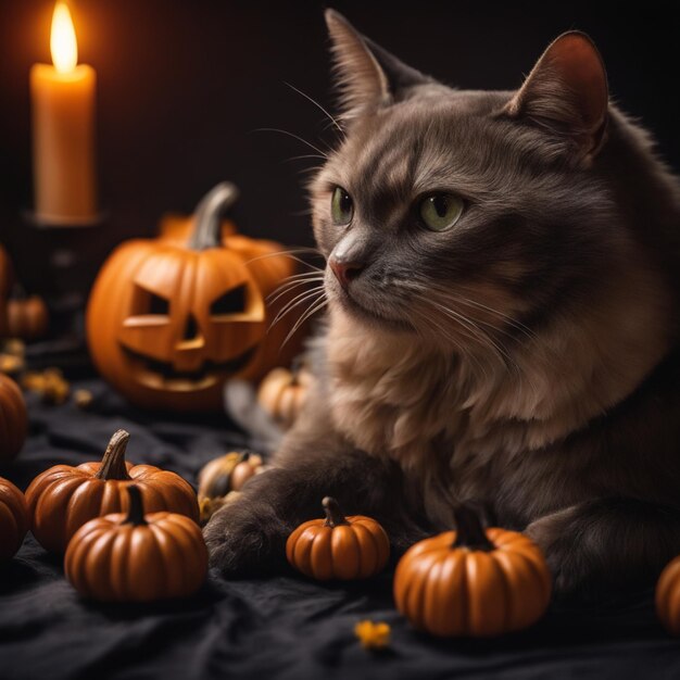 Glowing Halloween Vibes Jacko'Lanterns and Pumpkin Decorations