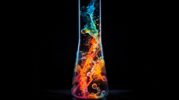 Glowing Lava Lamp