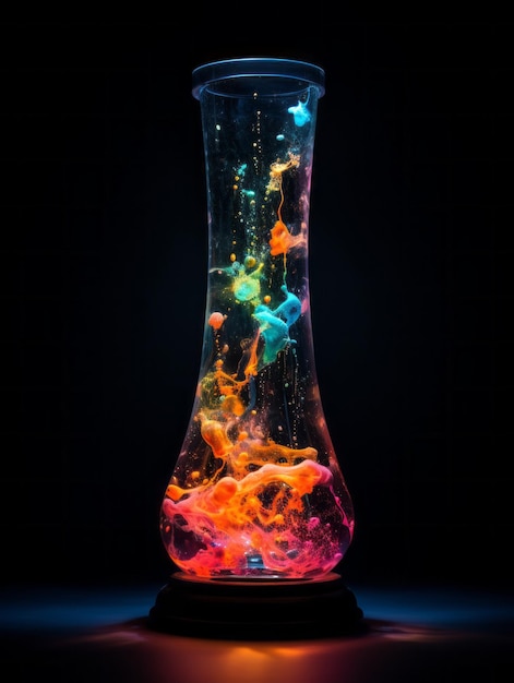 Glowing Lava Lamp