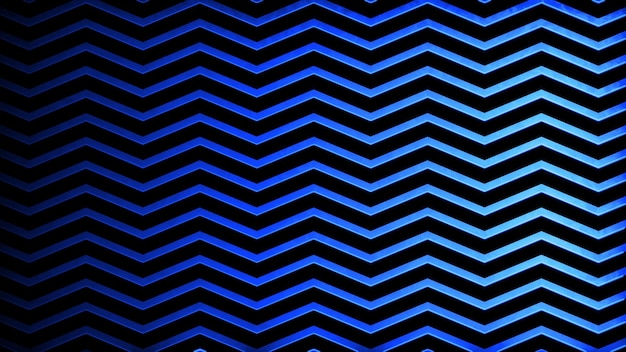 ブローイング・ループ・ネオン・エフェクトの背景 黒い背景