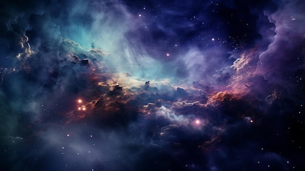 Glowing Nebula Of Space Hd Wallpaper Dreamlike And Mysterious Universe