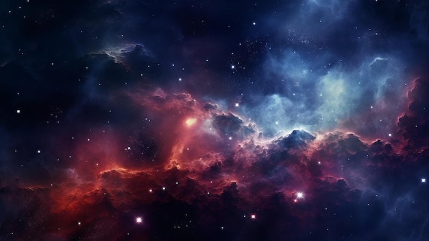 Glowing Nebula Wallpaper High Resolution Space Background