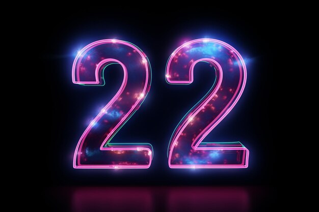 Photo glowing neon sign spelling out cheers to 2023 agai 00355 00