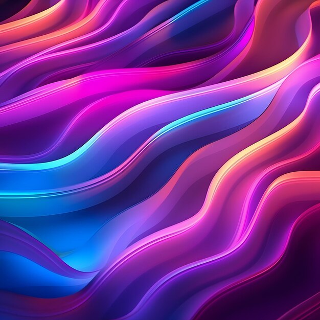 Glowing Neon Texture