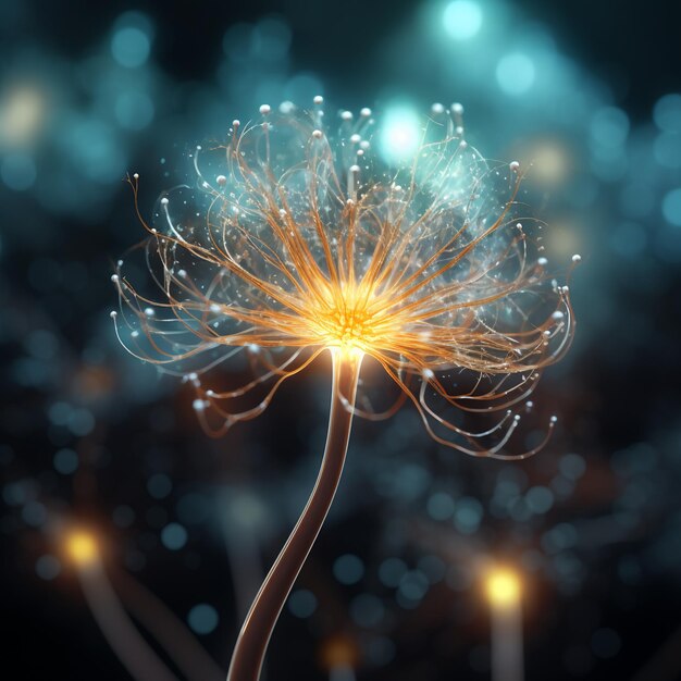 Glowing Neuron Effect