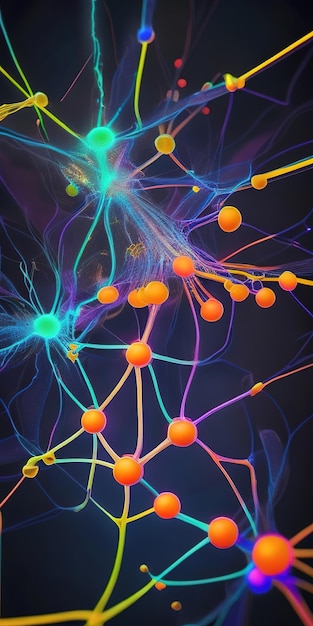 Glowing neuronal network