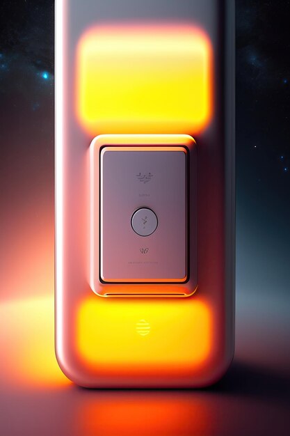 Glowing Power Button