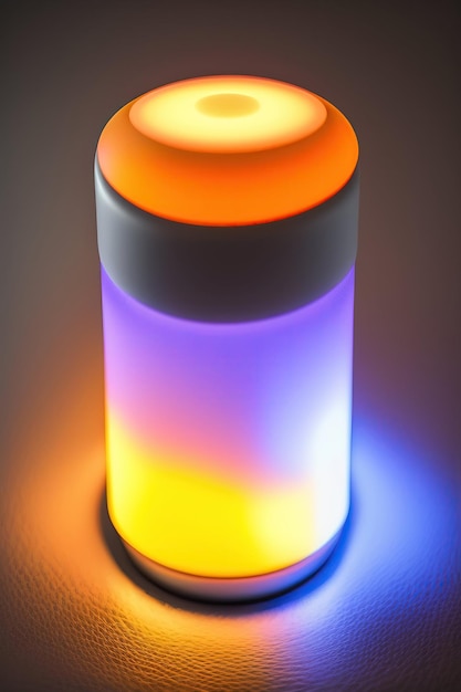 Glowing Power Button