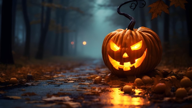 Glowing Pumpkins for a Haunted Halloween