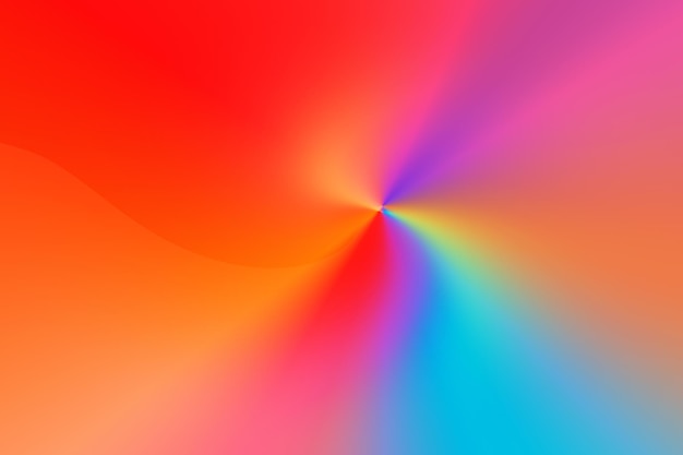 glowing rainbow color abstract background