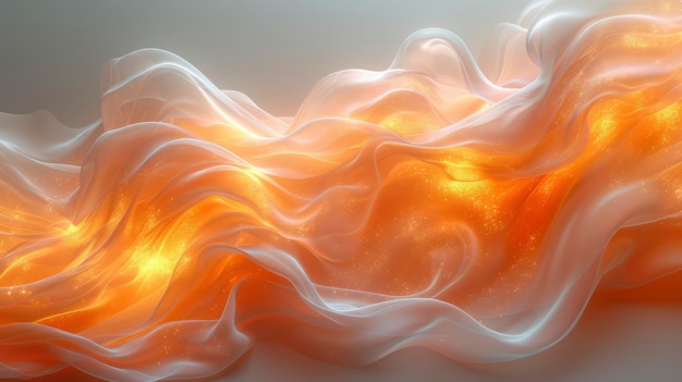 Glowing Wavy Background Abstract Dynamic Background HD Illustrations