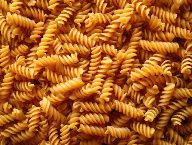 Glutenfree fusilli pasta background