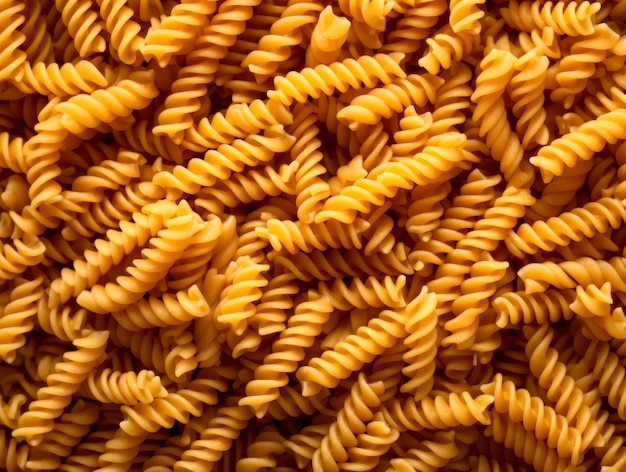 Glutenvrije fusilli pasta achtergrond