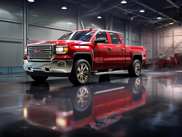 Photo gmc sierra exhibition