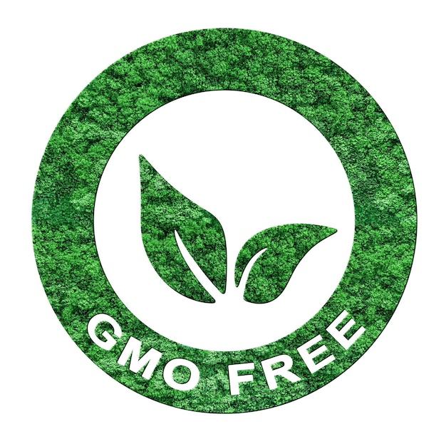 Photo gmo free round green