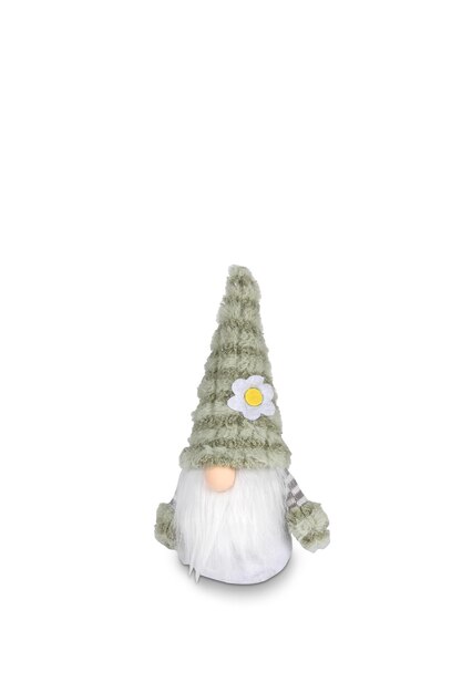 Photo gnome in fabric and ceramic for decorations