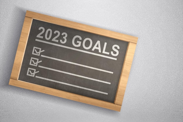 Goals of 2023 Happy New Year 2023