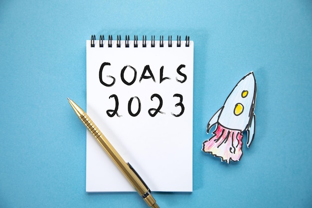 Goals 2023 with rocket