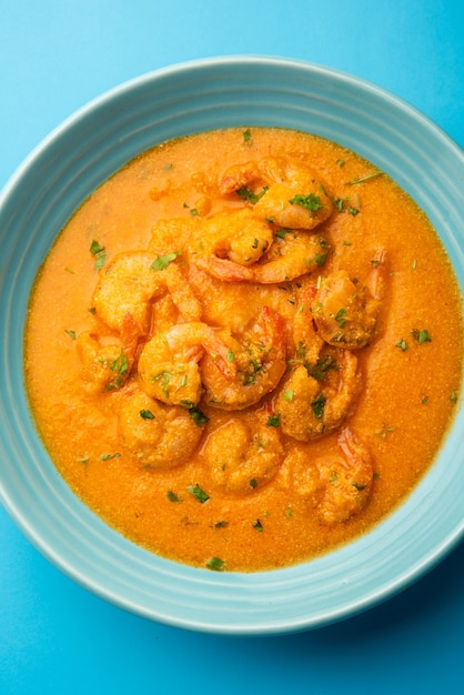 Gamberi di goa o curry di gamberetti o zinga masala noto anche come kolambiãƒâ‚ã‚â kalwanãƒâ‚ã‚â o tikhle