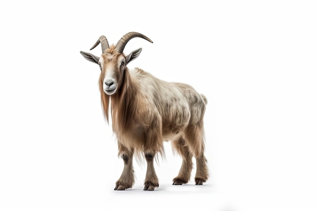 Goat Isolated On White