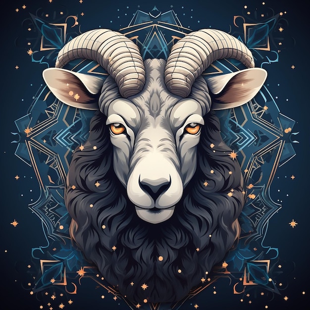 коза овца во многих стилях для праздника Ид уль Адха