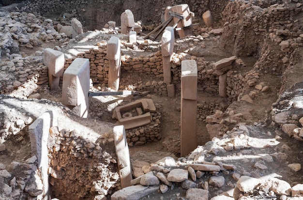 Gobeklitepe Achaelogical Excavation Site de eerste tempel van de mensheid